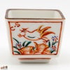 三華（みか） 枡　赤絵　鳥　