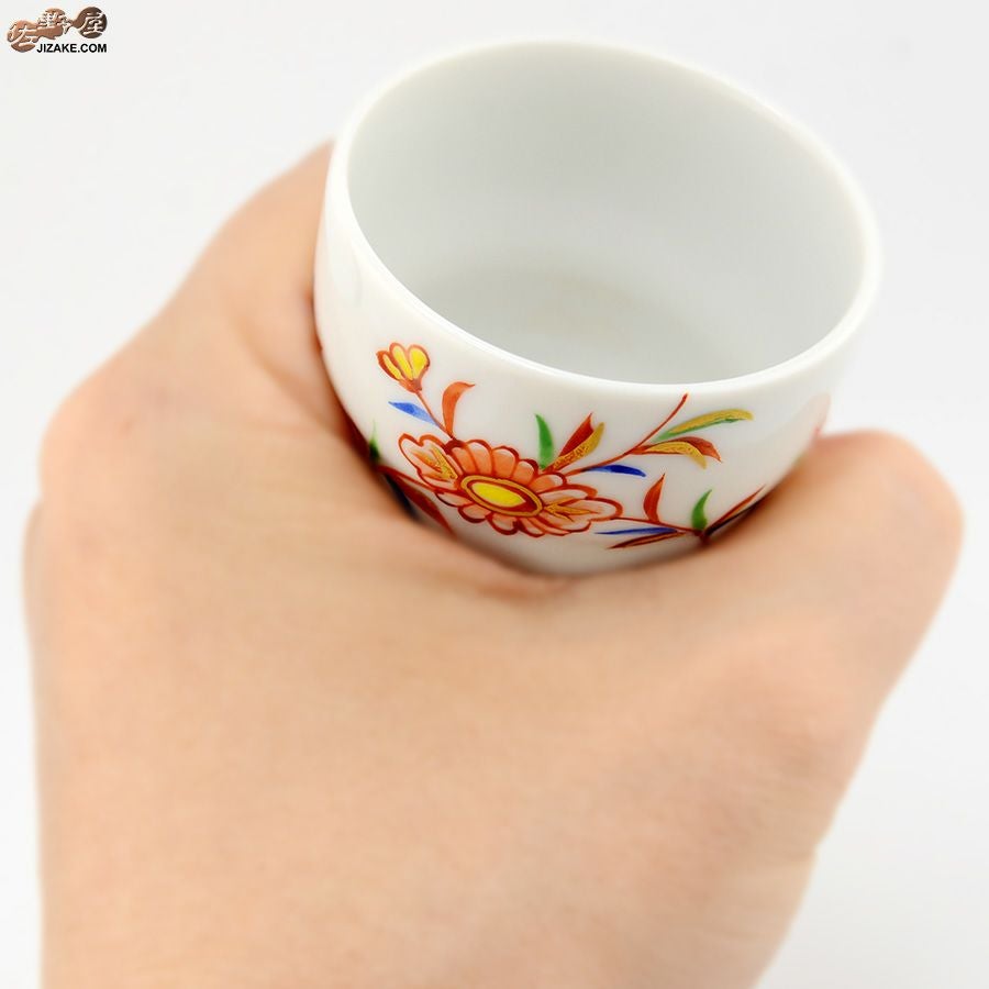 箱入】三華（みか）ぐい呑み 花 | 日本酒専門店 佐野屋 JIZAKE.COM