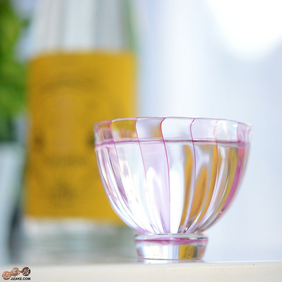 studio iiro スタジオイイロ 大東健太 【箱入】キャンディ　ぐい呑み　ピンク＆透明