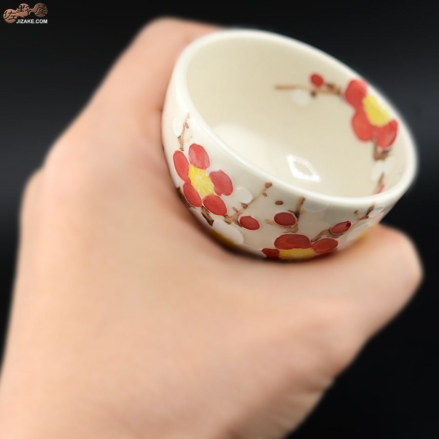 永野健二 【箱入】梅　ぐい呑み