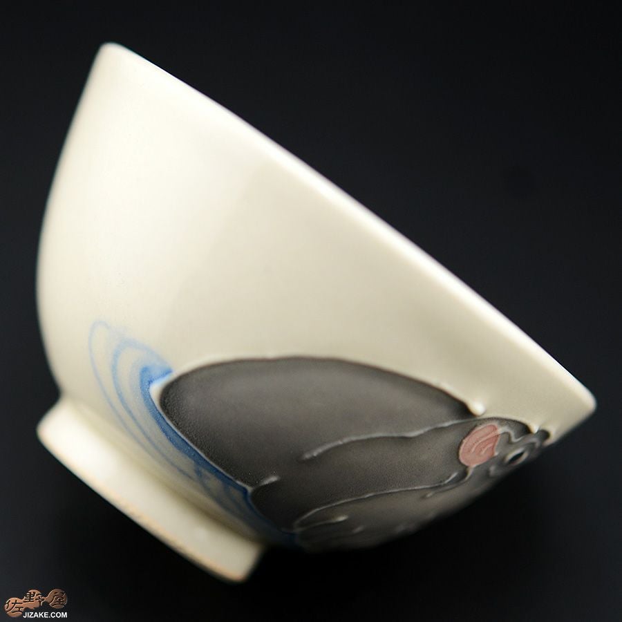 永野健二 【箱入】河馬　ぐい呑み　カバ　酒器