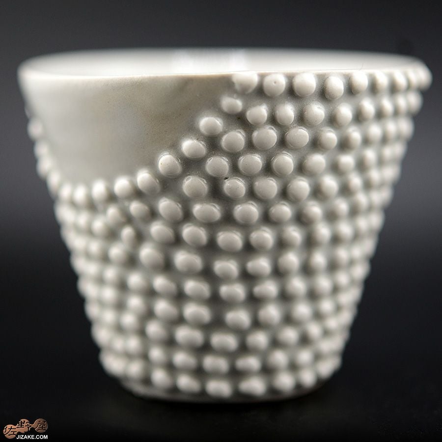 陶芸家　谷口純一 【簡易ラッピング】谷口純一作　つぶつぶ ぐい呑み1