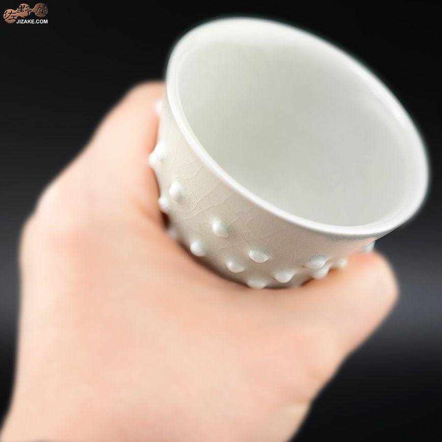 陶芸家　谷口純一 【簡易ラッピング】谷口純一作　つぶつぶ ぐい呑み2