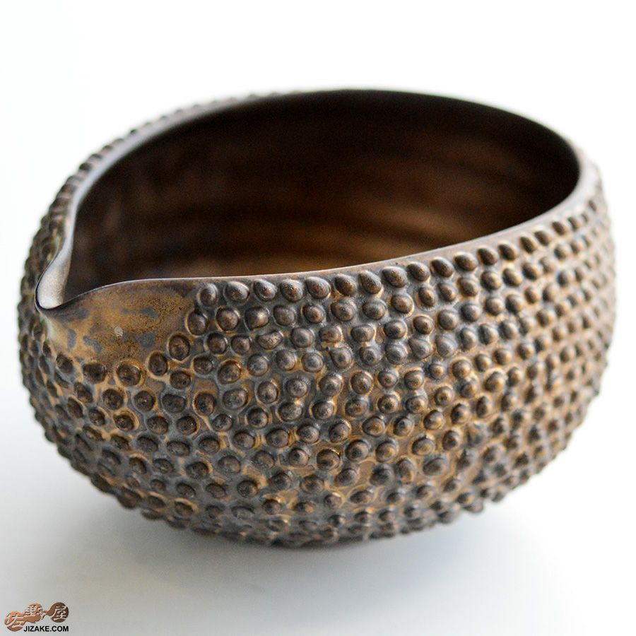 陶芸家　谷口純一 【簡易ラッピング】谷口純一作　片口 螺髪（らほつ）