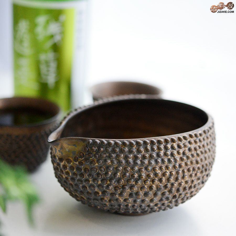 陶芸家　谷口純一 【簡易ラッピング】谷口純一作　片口 螺髪（らほつ）