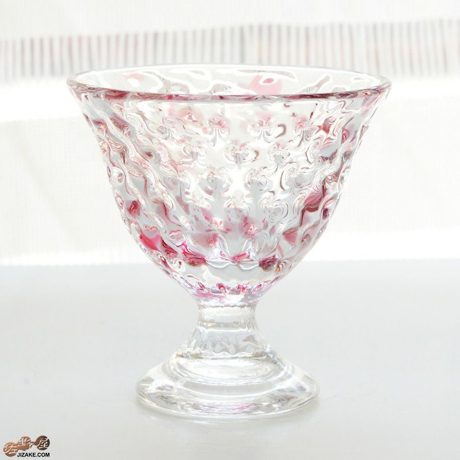 SUN GLASS STUDIO KYOTO 伊藤泰三 【箱入】ヨーヨー　なでしこ　酒盃