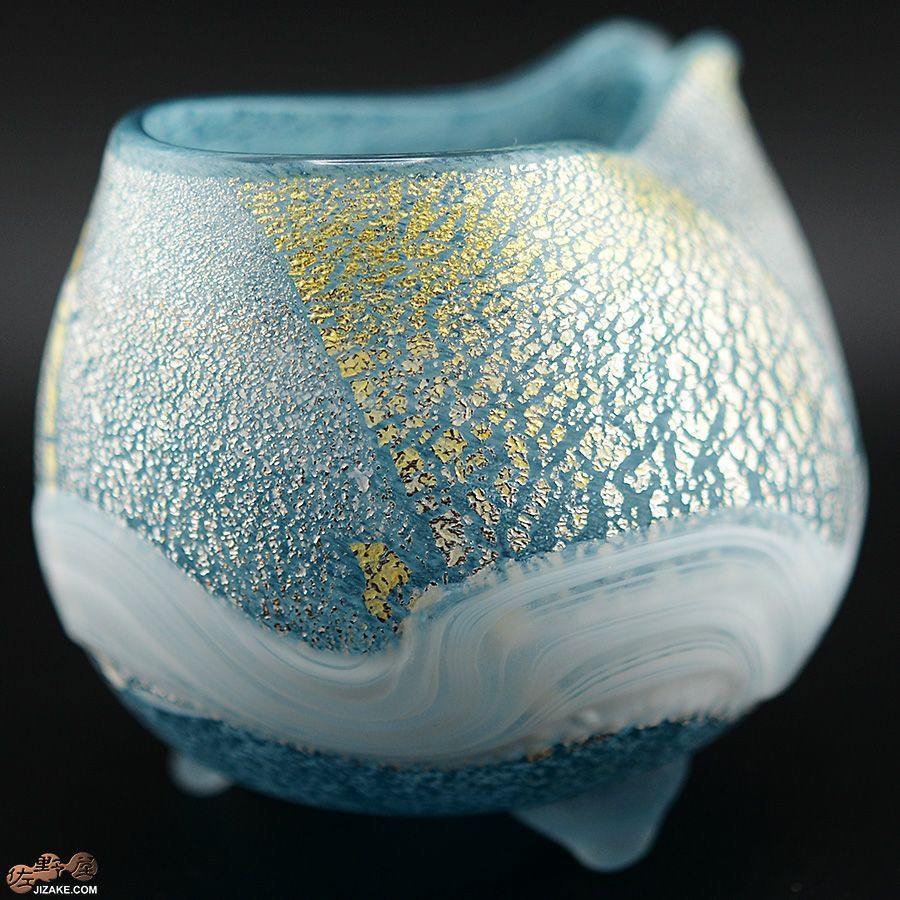 SUN GLASS STUDIO KYOTO 【箱入】風のしらべ　雨情　片口