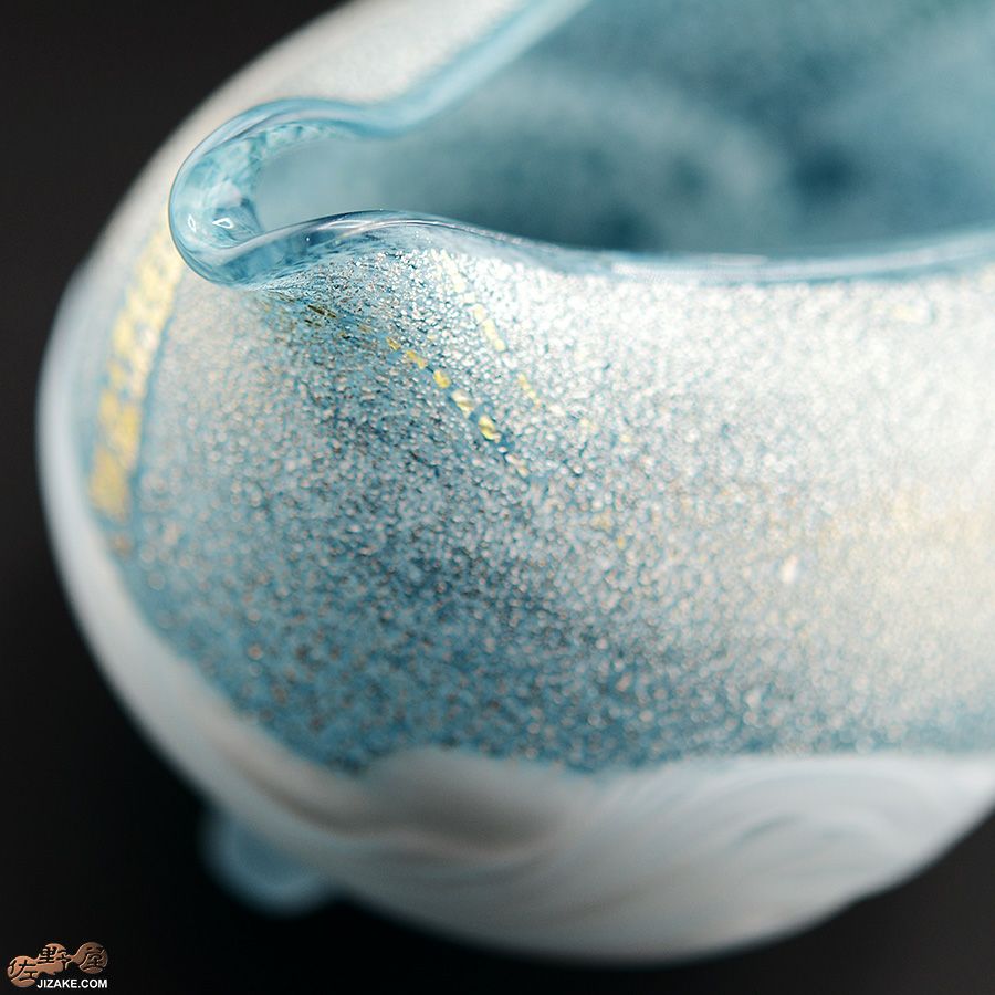 SUN GLASS STUDIO KYOTO 【箱入】風のしらべ　雨情　片口