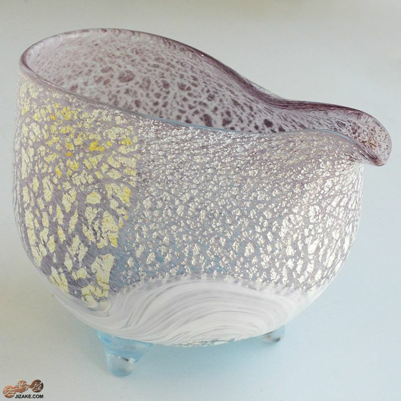 SUN GLASS STUDIO KYOTO 【箱入】風のしらべ　天露(あまつゆ)　片口