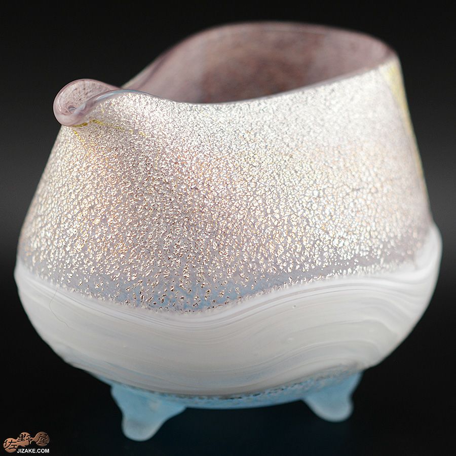 SUN GLASS STUDIO KYOTO 【箱入】風のしらべ　天露(あまつゆ)　片口