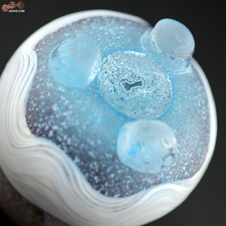 SUN GLASS STUDIO KYOTO 【箱入】風のしらべ　天露(あまつゆ)　酒盃