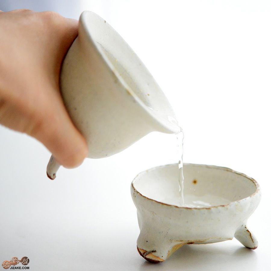 村上直子・白井隆仁 【箱入】器のしごと 片口・盃セット　クマ