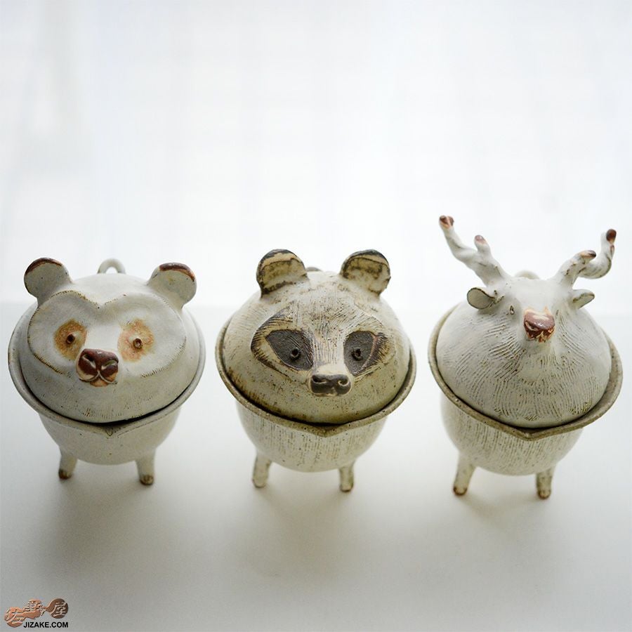 村上直子・白井隆仁 【箱入】器のしごと 片口・盃セット　クマ