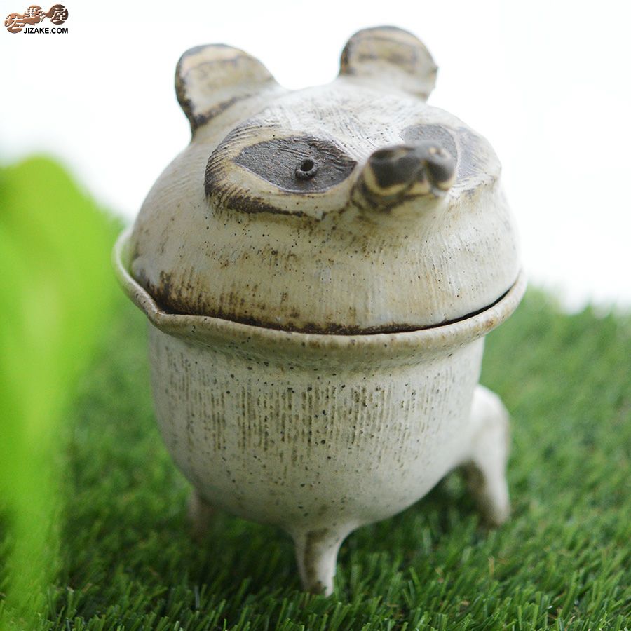 村上直子・白井隆仁 【箱入】器のしごと 片口・盃セット　タヌキ