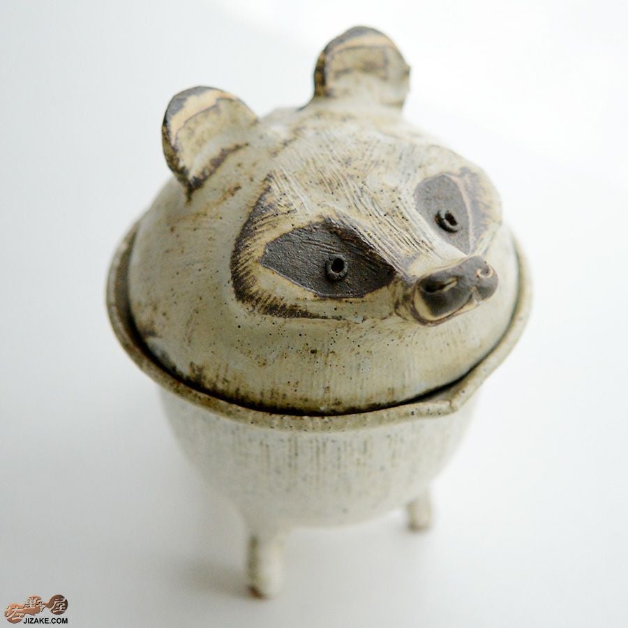 村上直子・白井隆仁 【箱入】器のしごと 片口・盃セット　タヌキ