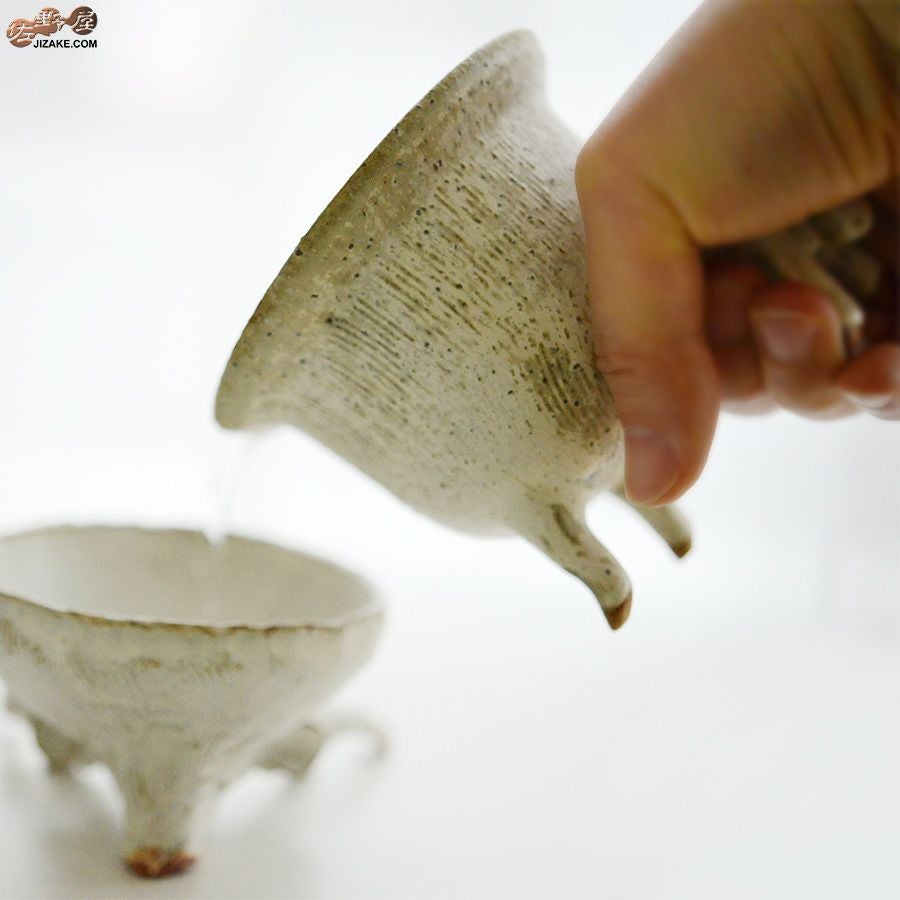 村上直子・白井隆仁 【箱入】器のしごと 片口・盃セット　シカ