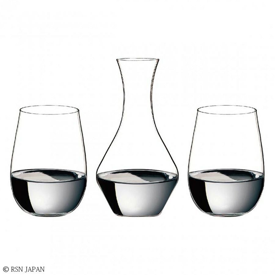 【箱入】リーデル・フォー・トゥー（大吟醸グラス2脚＋ミニデカンター）　グラス2