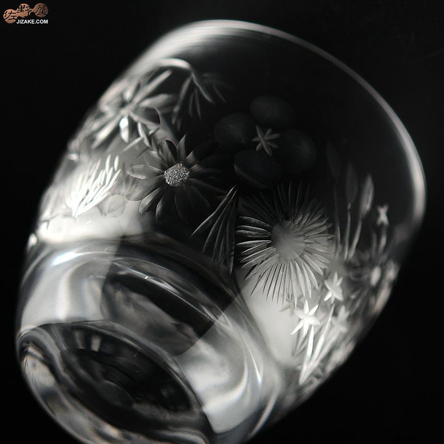 サブロウ　【箱入】Saburo ボタニカル切子　酒器　グラス