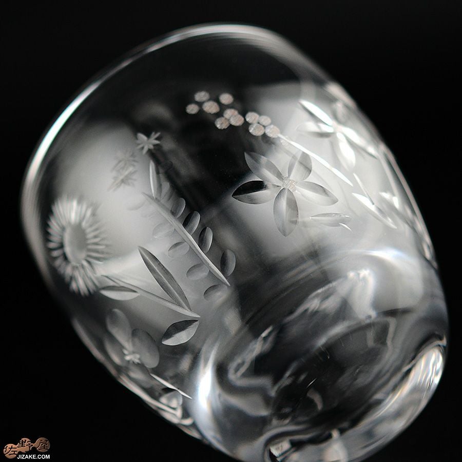 サブロウ　【箱入】Saburo ボタニカル切子　酒器　グラス