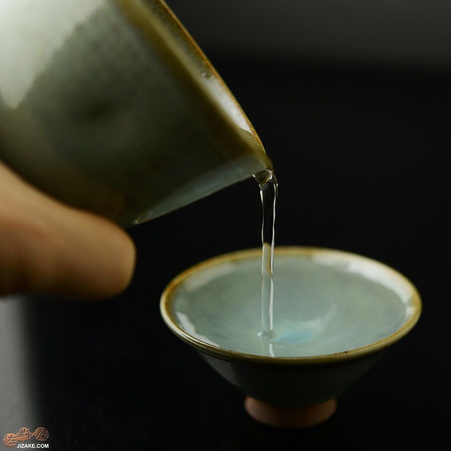 陶房 啓峰 井上啓作 盃 淡翠（たんすい） | 日本酒専門店 佐野屋