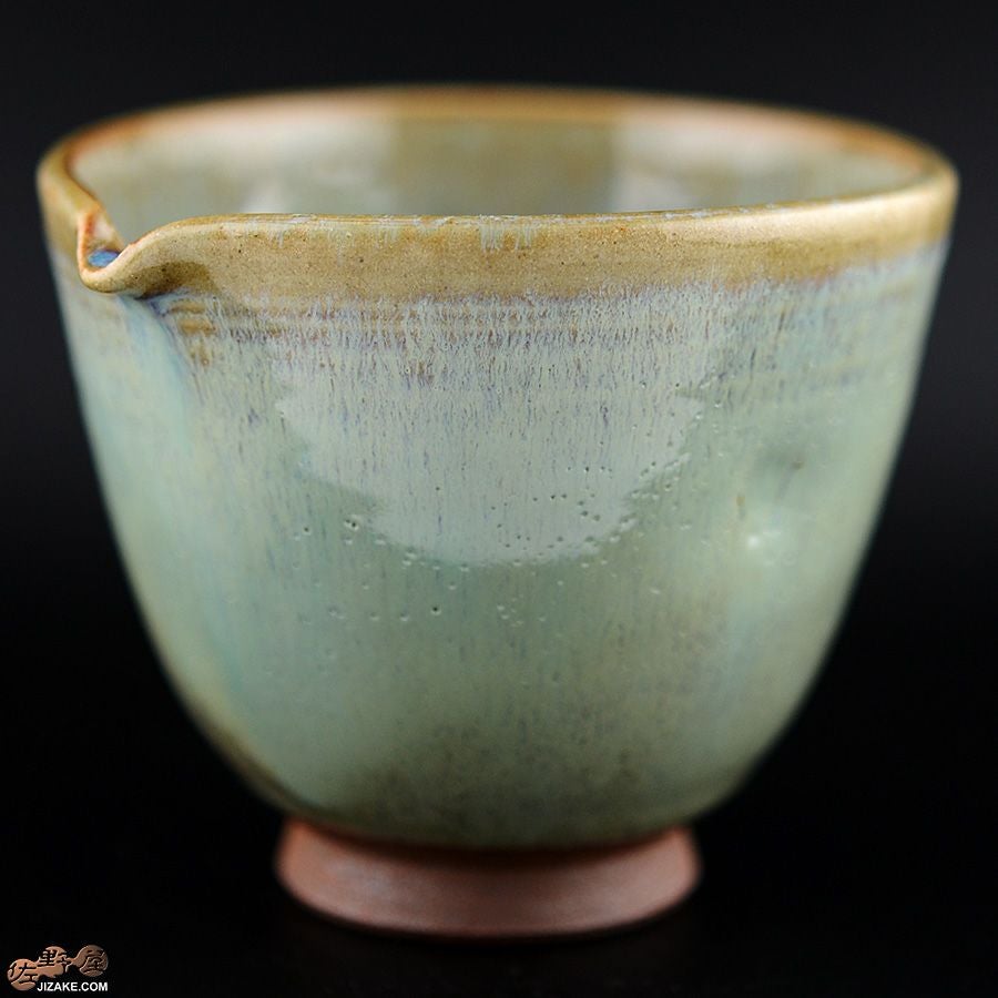 【箱入】陶房 啓峰　井上啓作　片口　淡翠（たんすい）