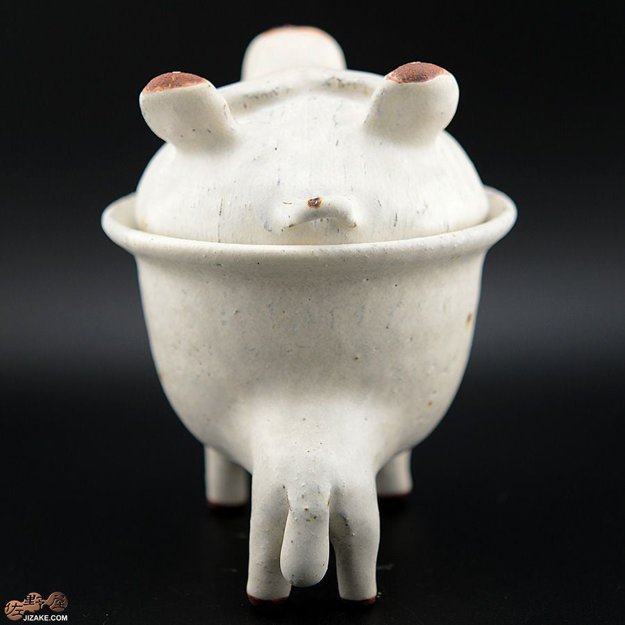 村上直子・白井隆仁　【箱入】器のしごと 片口・盃セット　シロクマ