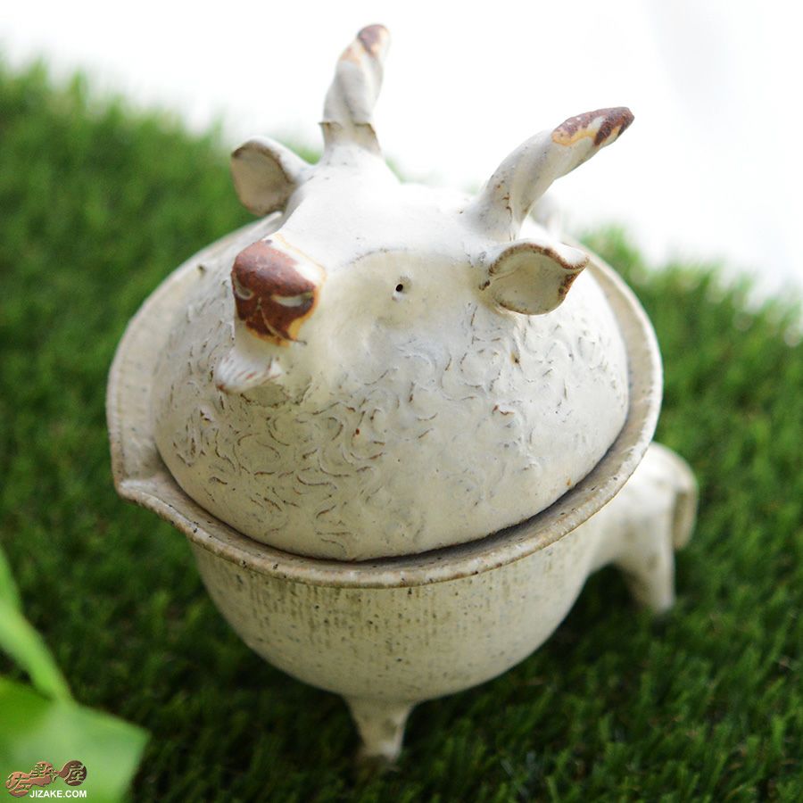 村上直子・白井隆仁　【箱入】器のしごと 片口・盃セット　ヤギ