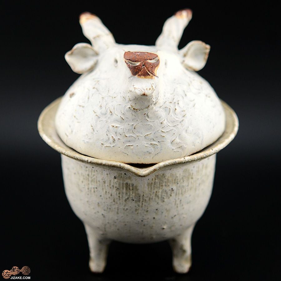 村上直子・白井隆仁　【箱入】器のしごと 片口・盃セット　ヤギ