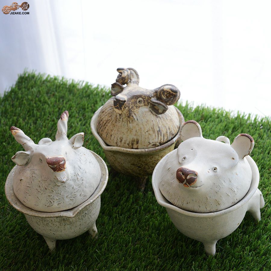 村上直子・白井隆仁　【準備中】【箱入】器のしごと 片口・盃セット　ヒツジ