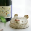 村上直子・白井隆仁　器のしごと　クマ　sake cup