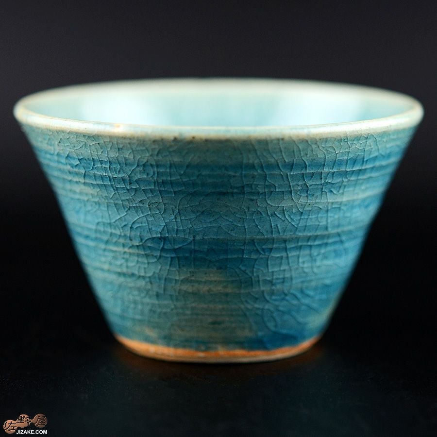 MILLEFYPottery 【簡易ラッピング】ぐい呑み　波音