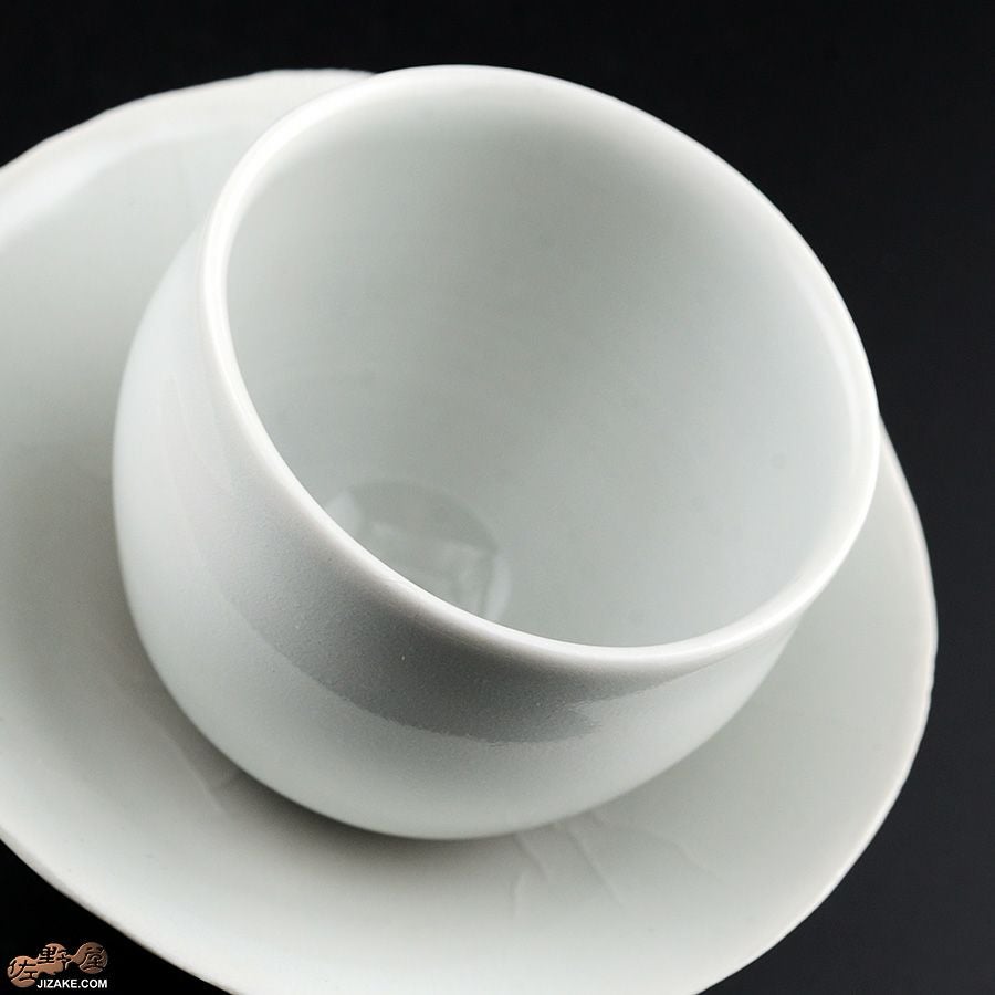 アントノヴァマリコ　銀彩盃・台セット　白磁