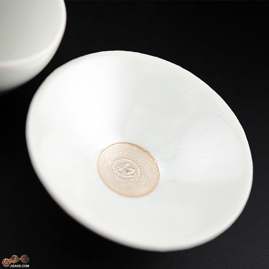 アントノヴァマリコ　銀彩盃・台セット　白磁