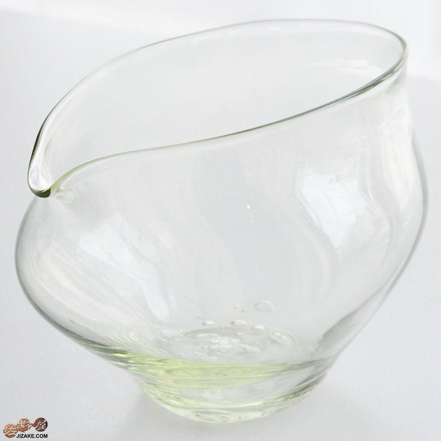 glassimeca　琵琶湖彩　片口（薄緑）