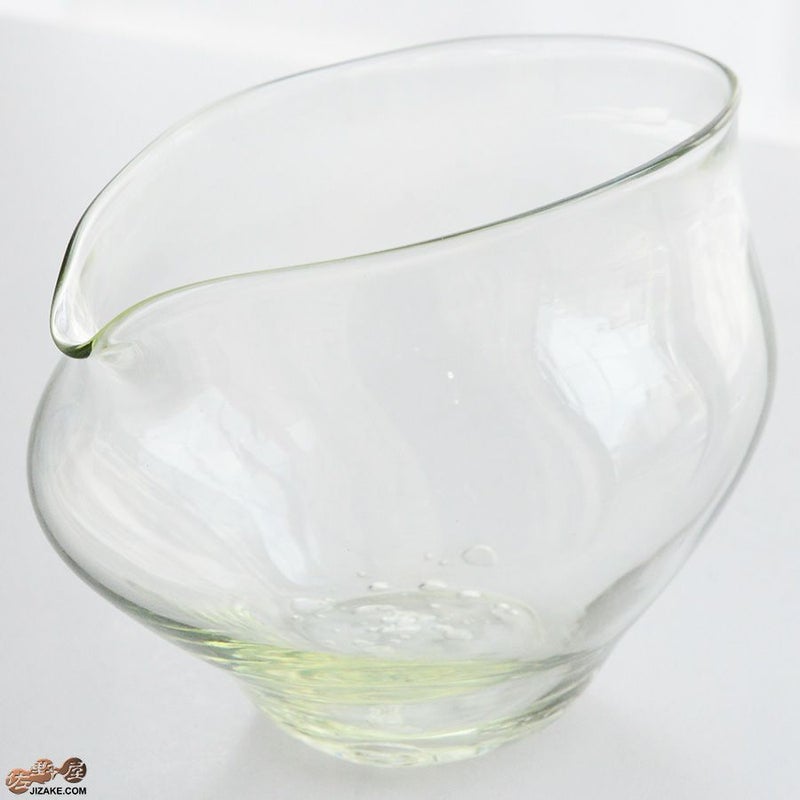 glassimeca　琵琶湖彩　片口（薄緑）