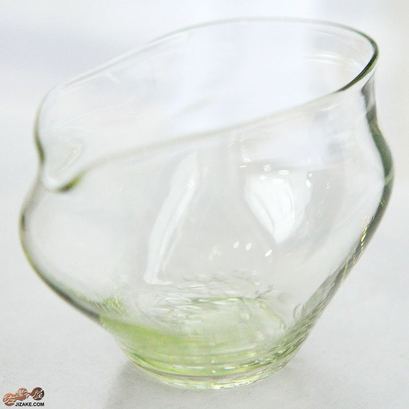 glassimeca　琵琶湖彩　片口（薄緑）