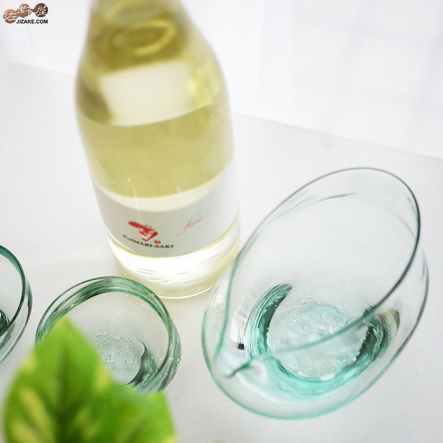 glassimeca　琵琶湖彩　片口（水色）