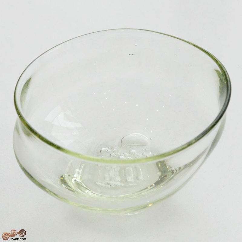 glassimeca　琵琶湖彩　ぐい呑み（薄緑）