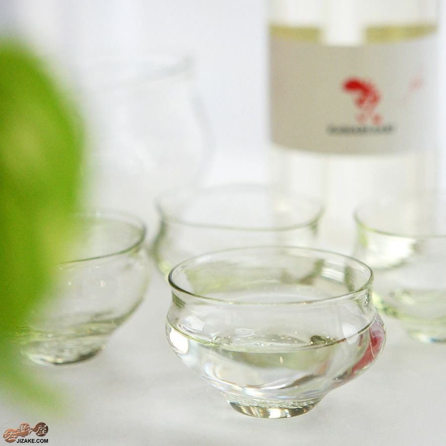 glassimeca　琵琶湖彩　ぐい呑み（薄緑）