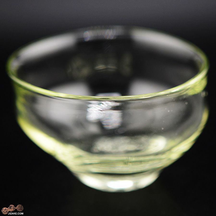 glassimeca　琵琶湖彩　ぐい呑み（薄緑）