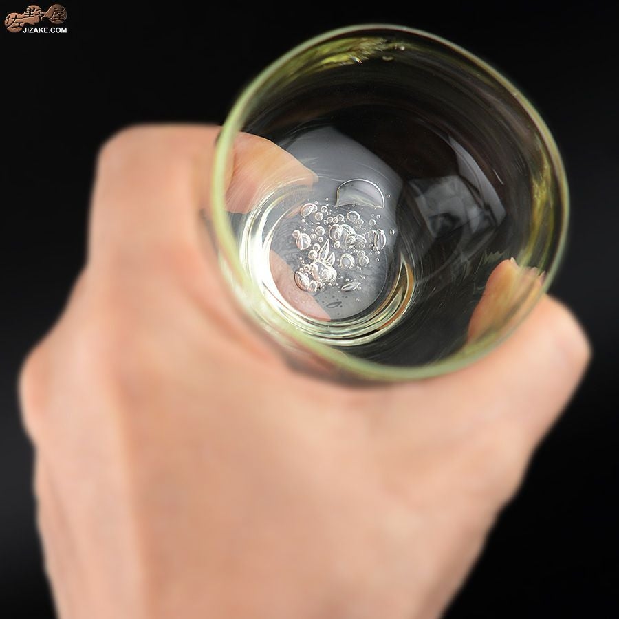 glassimeca　琵琶湖彩　ぐい呑み（薄緑）