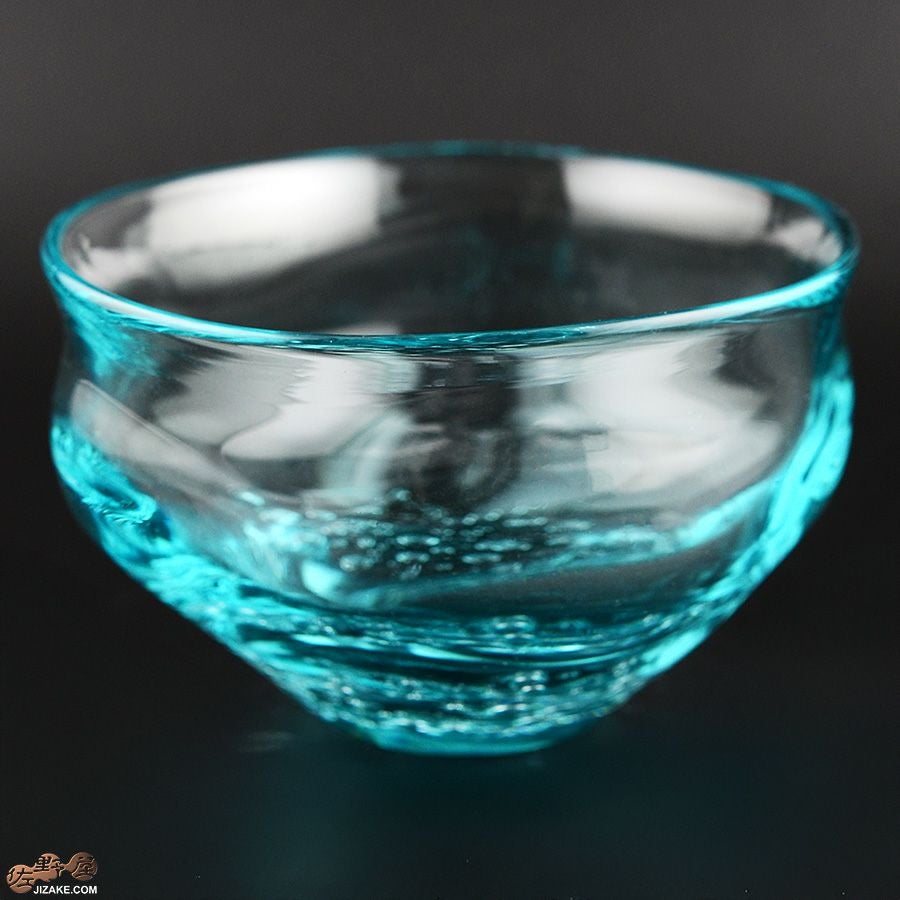 glassimeca　琵琶湖彩　ぐい呑み（空色）