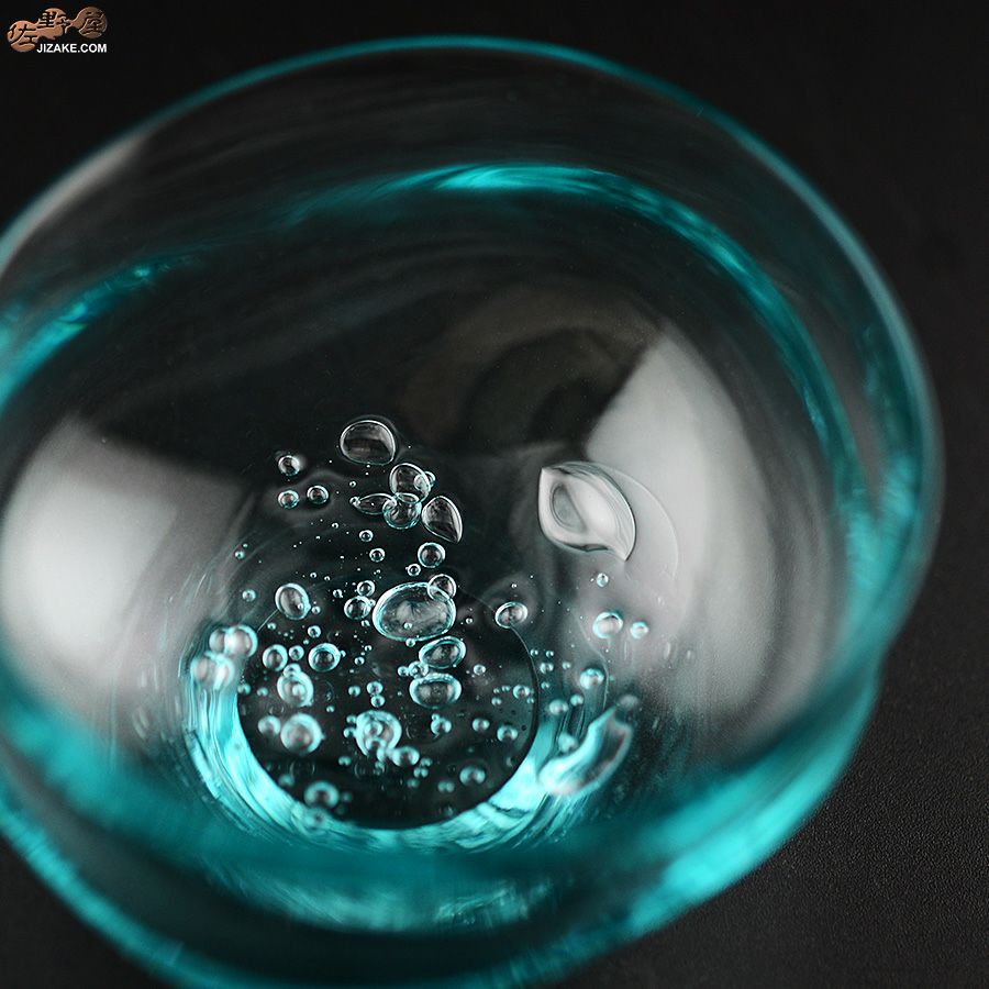 glassimeca　琵琶湖彩　ぐい呑み（空色）