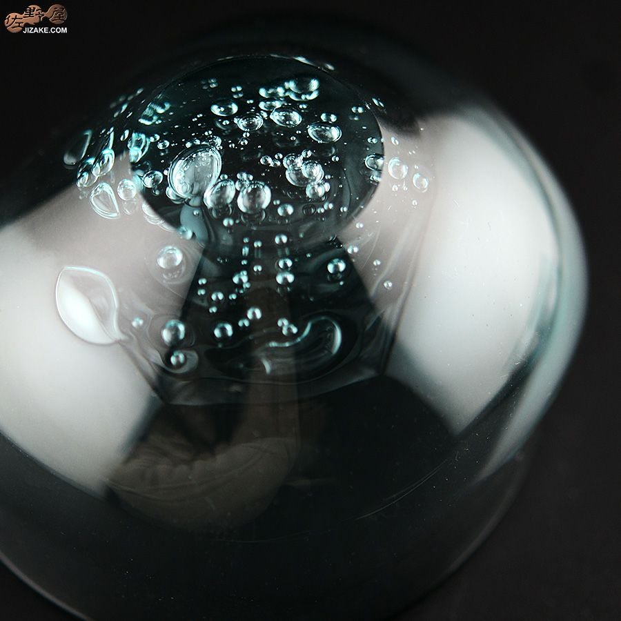 glassimeca　琵琶湖彩　ぐい呑み（空色）