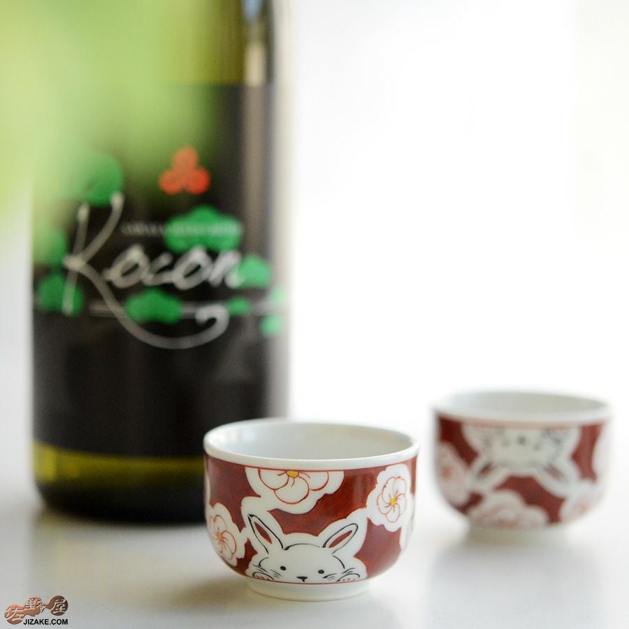 ぐい呑み　うさぎ