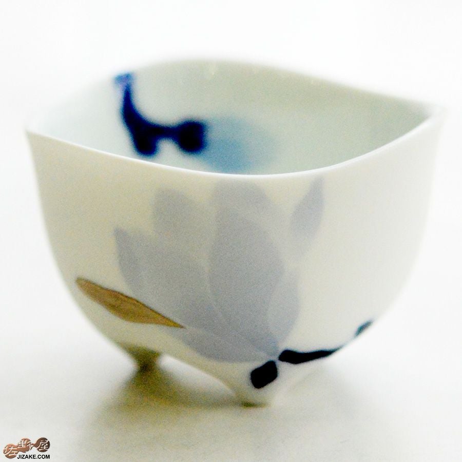 眞窯　木蓮　三脚ぐいのみ