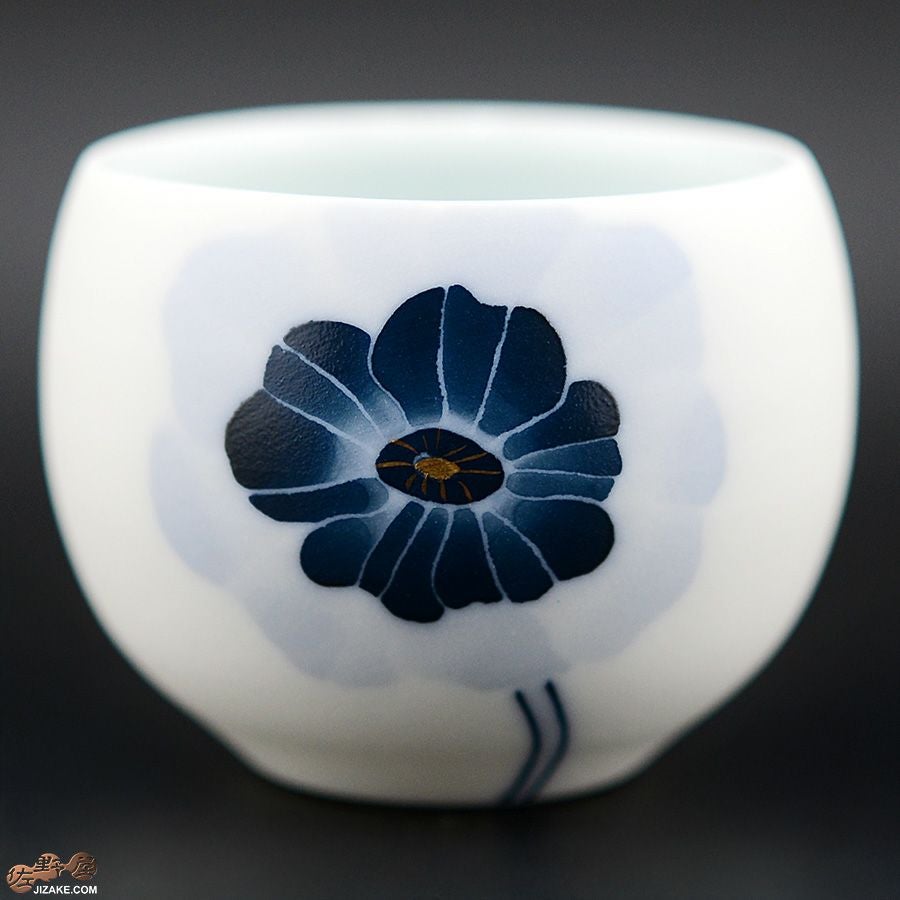 眞窯　アネモネ　ぐいのみ