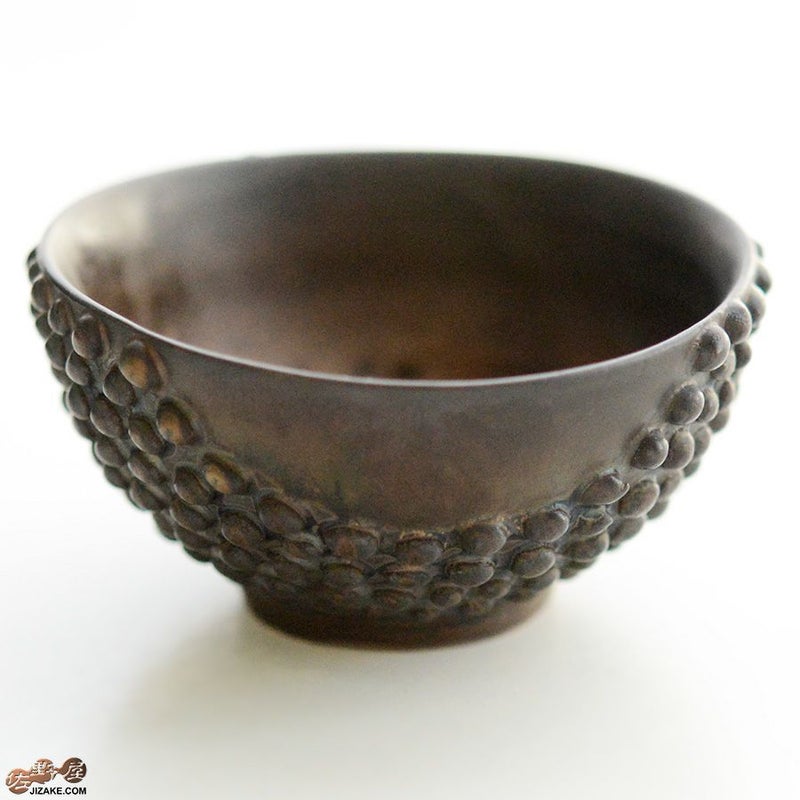 谷口純一作　螺髪（らほつ）ぐい呑み