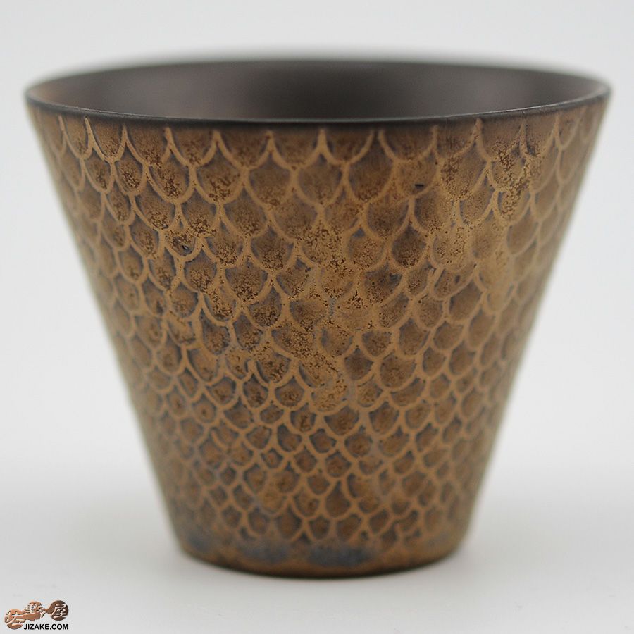 谷口純一作　鱗　ぐい呑み