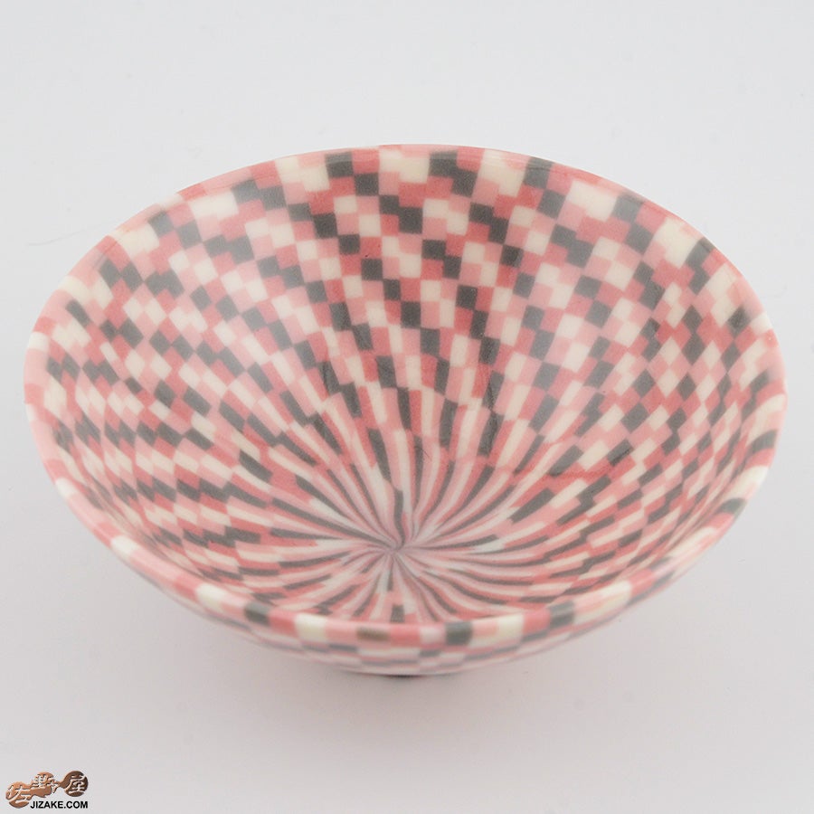 佐藤愛子　杯（ピンク一松）